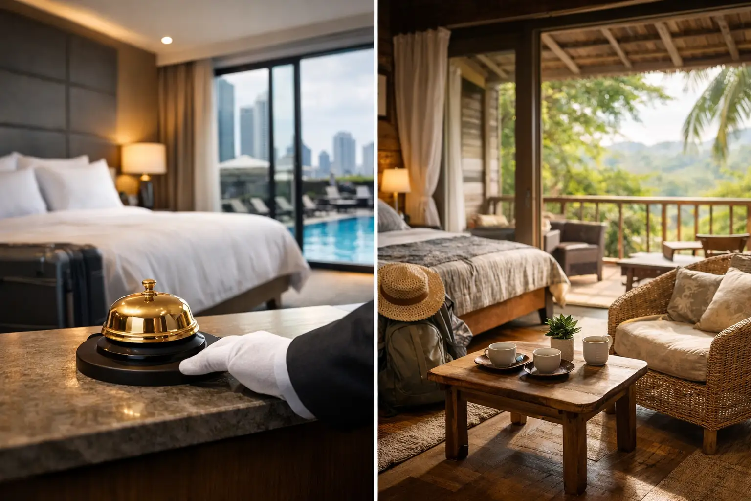 Hotel atau Homestay Comparison di Malaysia